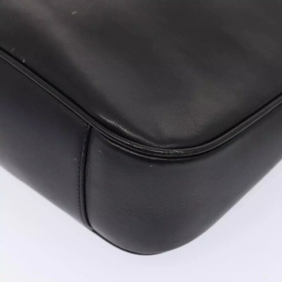 GUCCI Bamboo Hand Bag Leather 2way Brown Gold - Picture 6 of 16